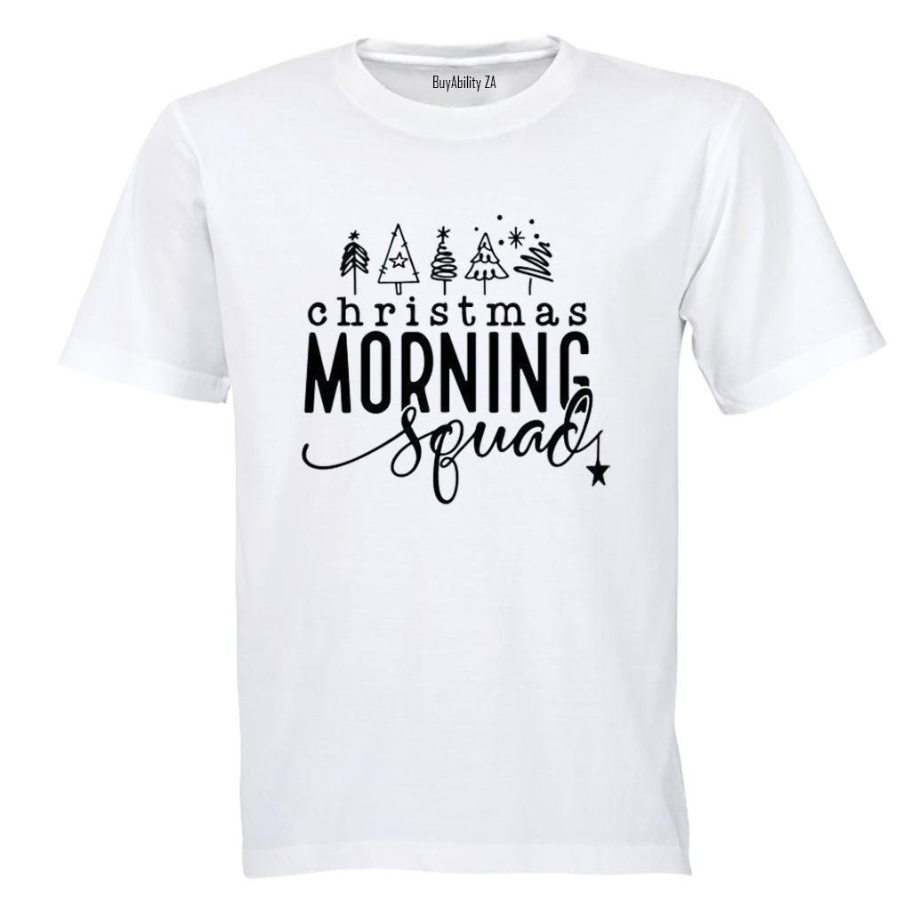 Christmas Morning Squad - Adults - T-Shirt