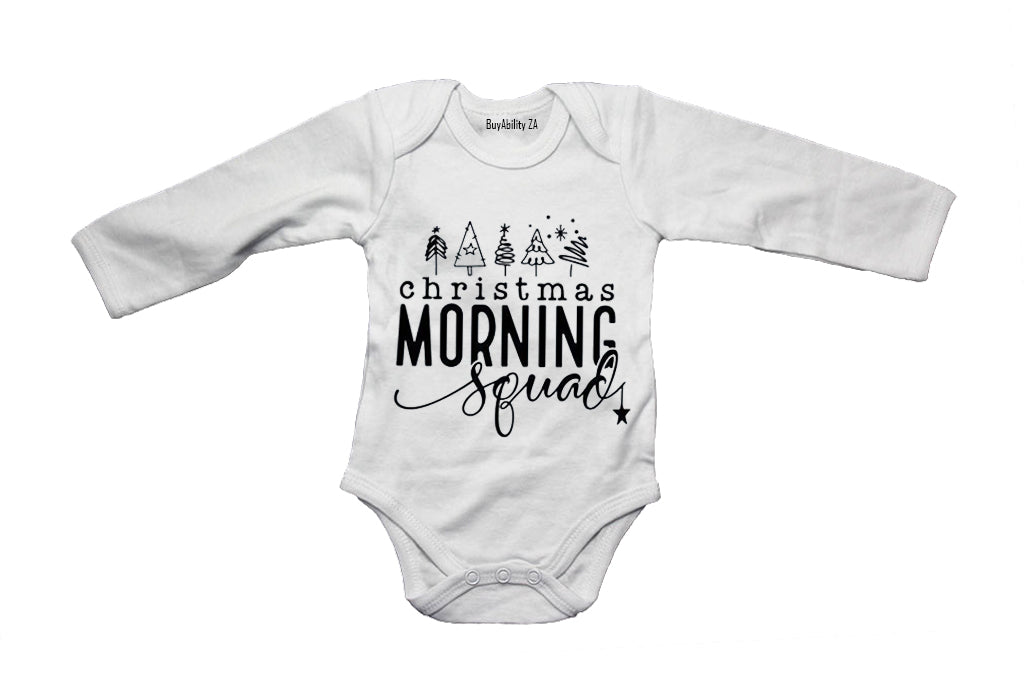 Christmas Morning Squad - Baby Grow