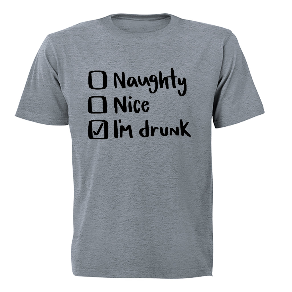 Christmas Options - I'm Drunk - Adults - T-Shirt - BuyAbility South Africa