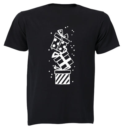 Christmas Presents Tower - Kids T-Shirt - BuyAbility South Africa