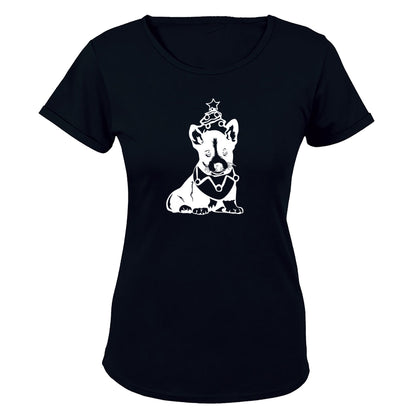 Christmas Pup - Ladies - T-Shirt - BuyAbility South Africa