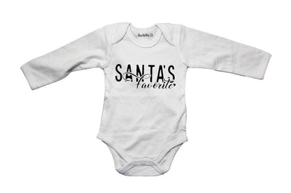 Christmas Santa's Favorite - Baby Grow