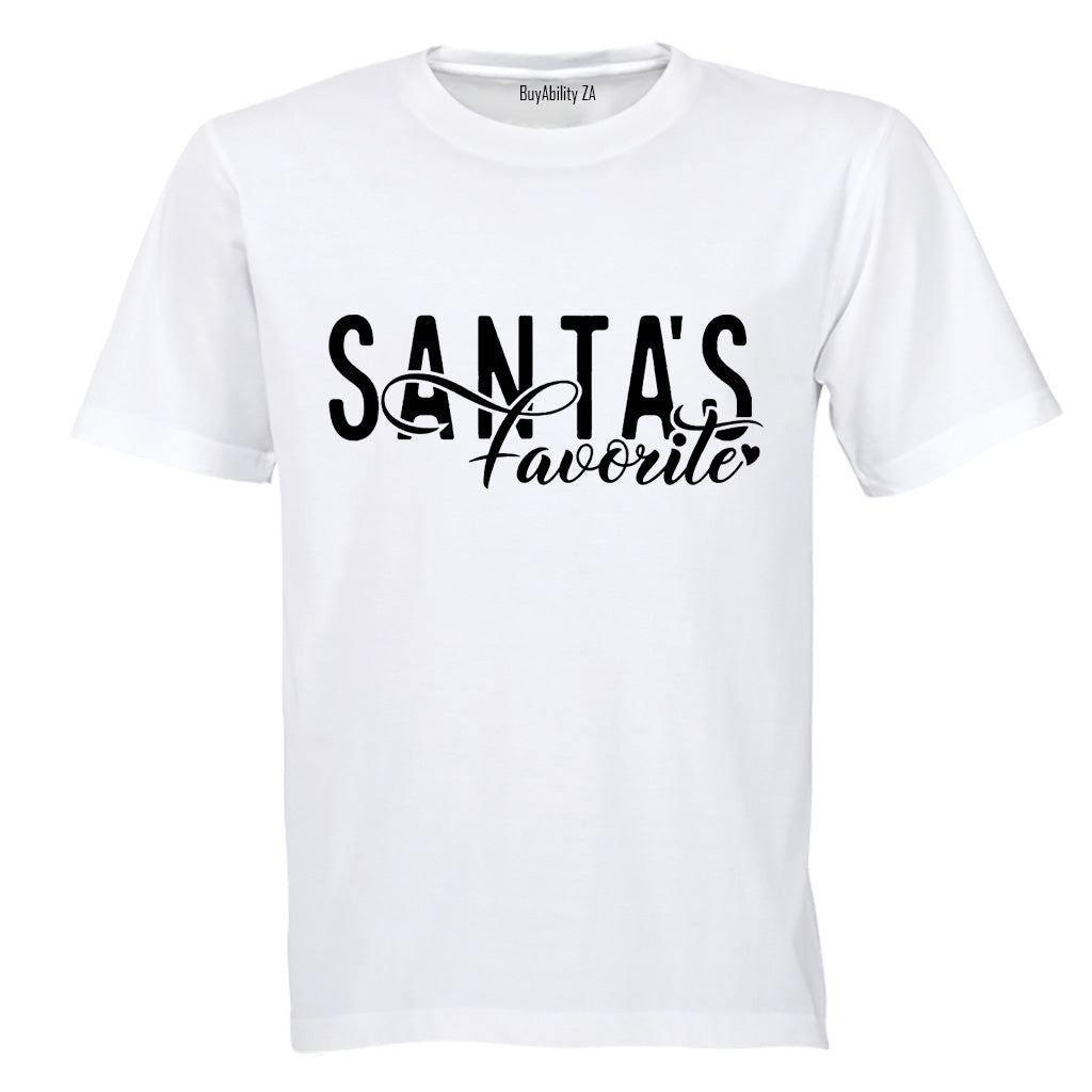 Christmas Santa's Favorite - Kids T-Shirt