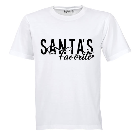 Christmas Santa's Favorite - Kids T-Shirt