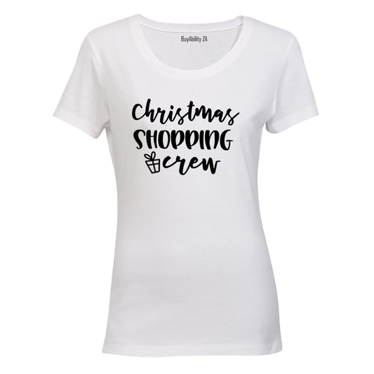 Christmas Shopping Crew - Ladies - T-Shirt