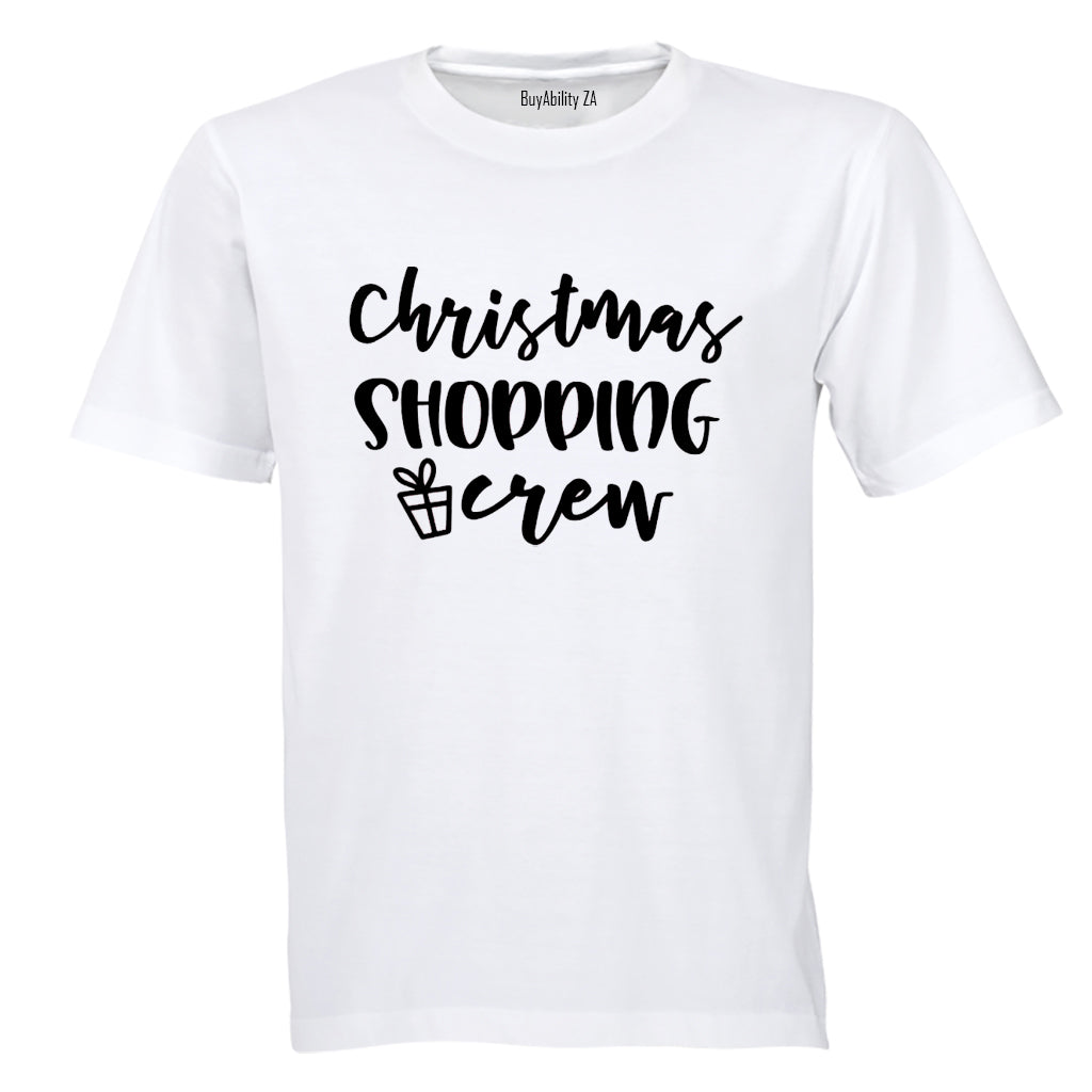 Christmas Shopping Crew - Adults - T-Shirt