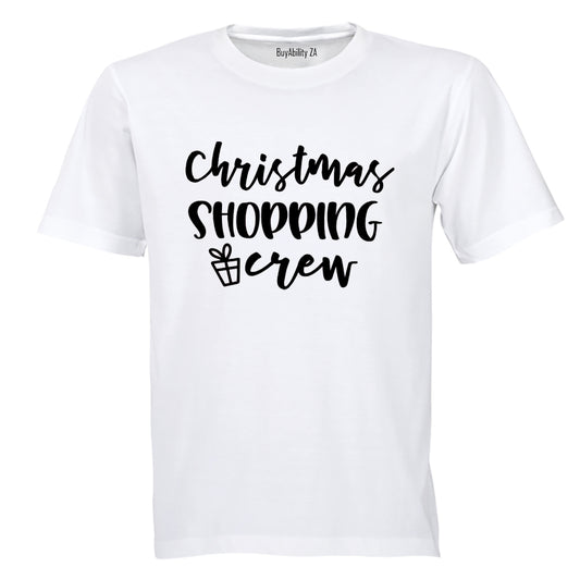 Christmas Shopping Crew - Adults - T-Shirt