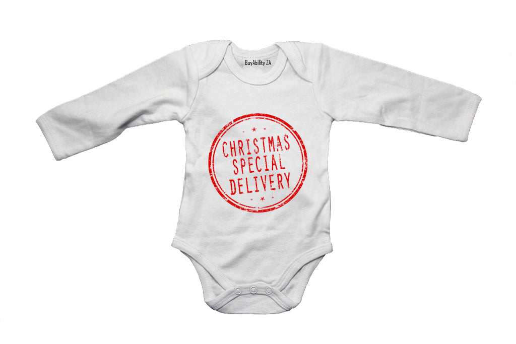 Christmas Special Delivery - Baby Grow