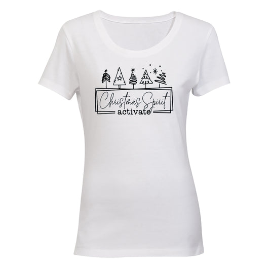 Christmas Spirit - Activate - Ladies - T-Shirt - BuyAbility South Africa