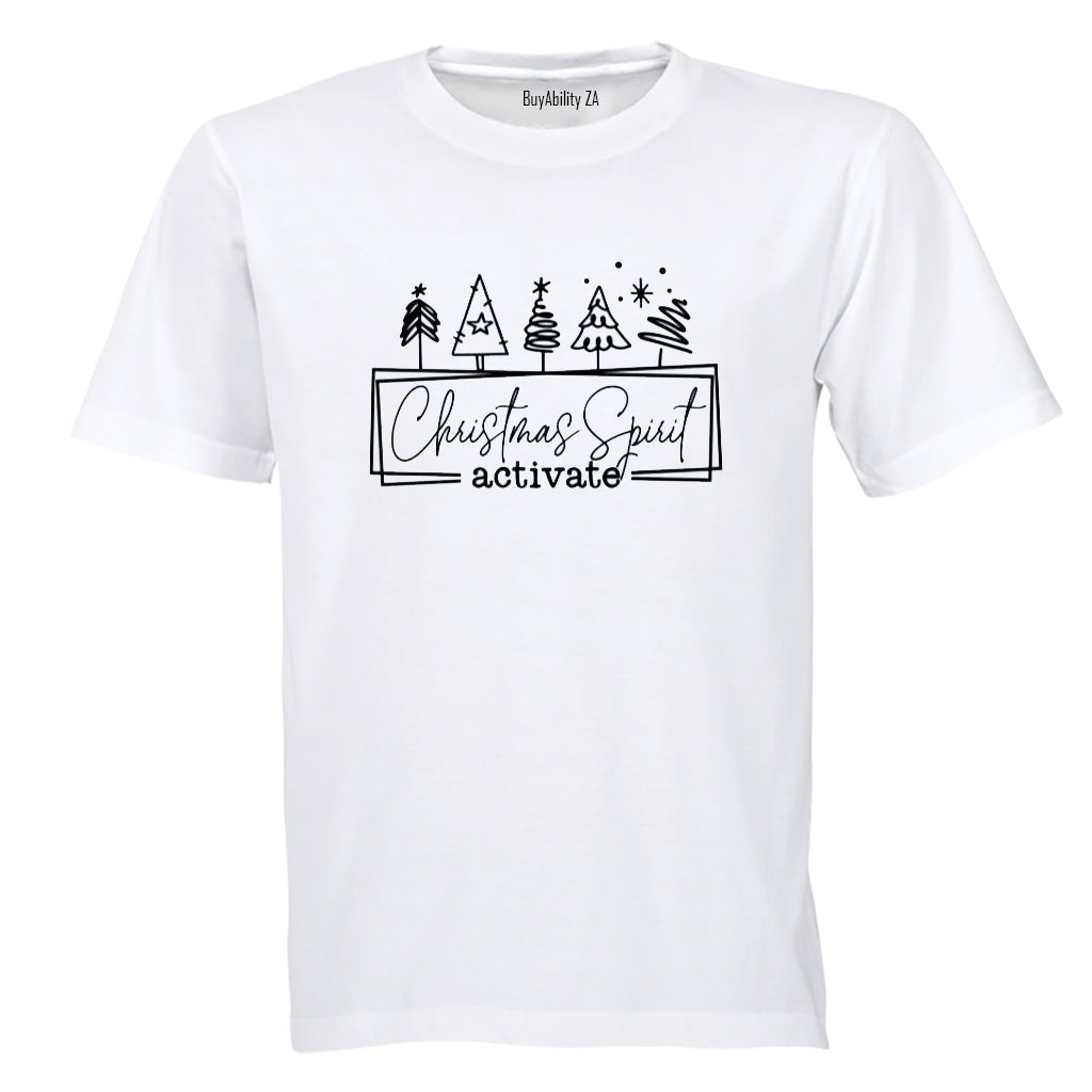 Christmas Spirit - Activate - Adults - T-Shirt