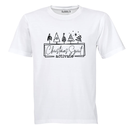 Christmas Spirit - Activate - Adults - T-Shirt