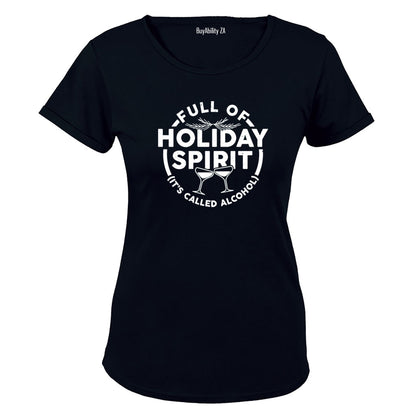 Christmas Spirit - Alcohol - Ladies - T-Shirt