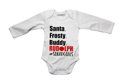 Christmas Squad Goals - Baby Grow