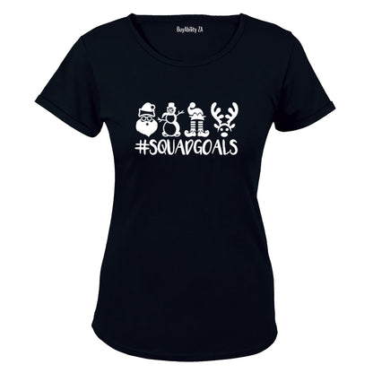 Christmas Squad Goals - Ladies - T-Shirt