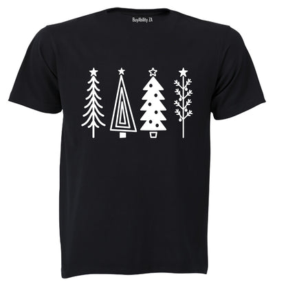 Christmas Trees - Adults - T-Shirt - BuyAbility