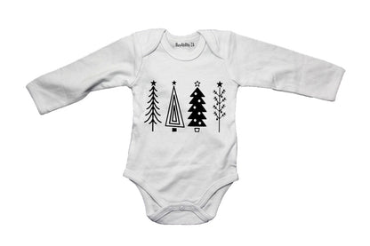 Christmas Trees - Baby Grow
