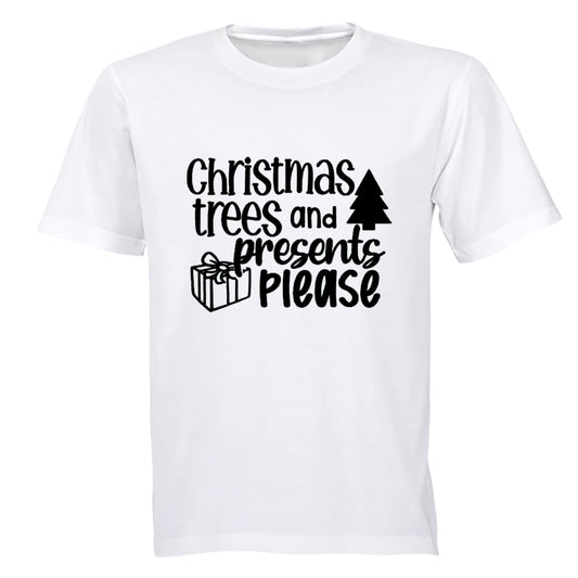 Christmas Trees and Presents - Kids T-Shirt - BuyAbility South Africa