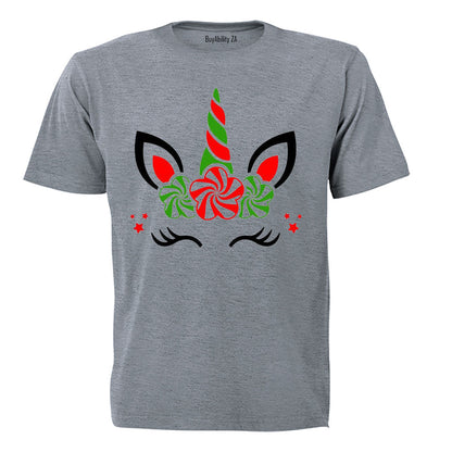 Colourful Christmas Unicorn - Kids T-Shirt