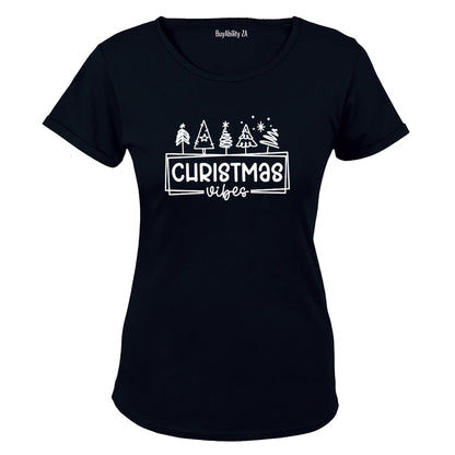 Christmas Vibes - Rectangular - Ladies - T-Shirt