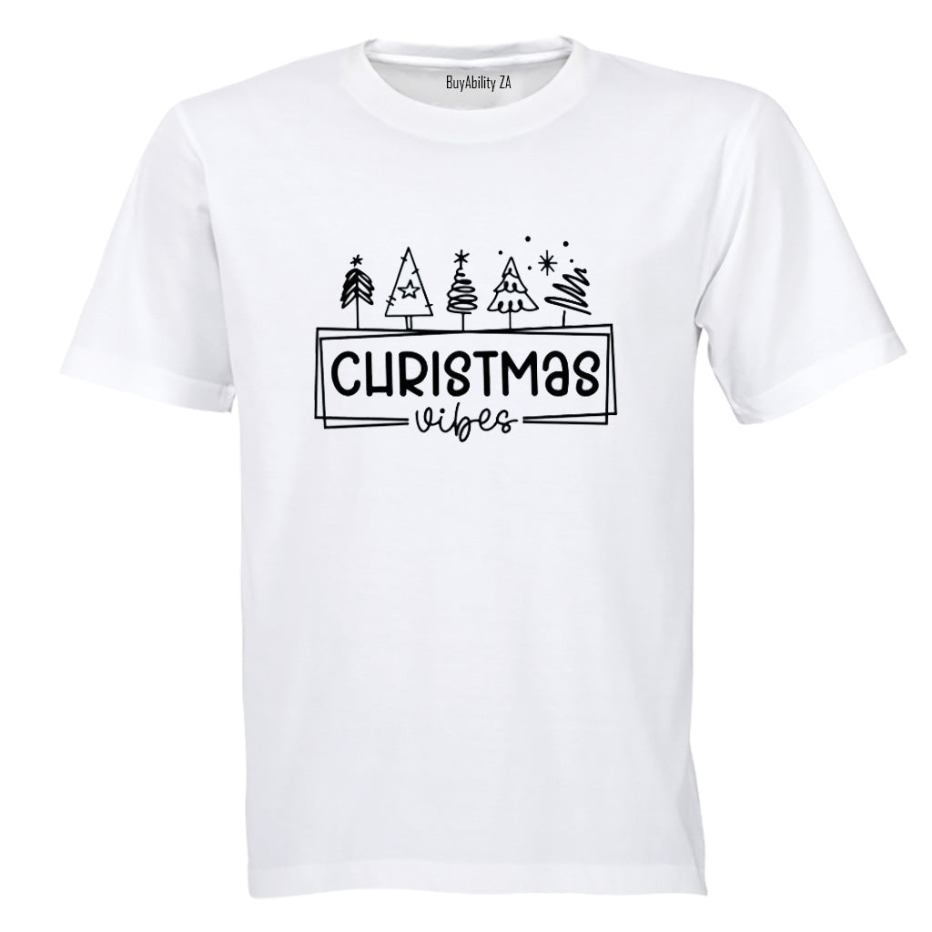 Christmas Vibes - Rectangular - Adults - T-Shirt