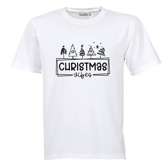 Christmas Vibes - Rectangular - Adults - T-Shirt