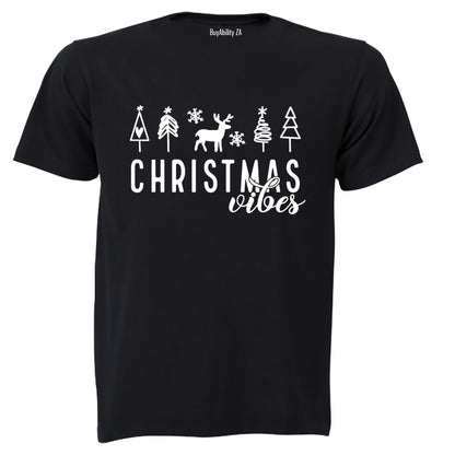Christmas Vibes - Reindeer - Kids T-Shirt
