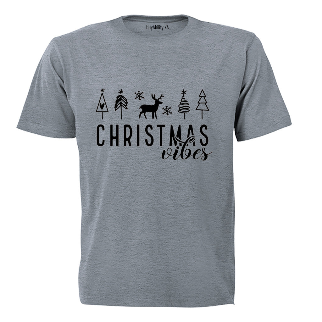 Christmas Vibes - Reindeer - Kids T-Shirt