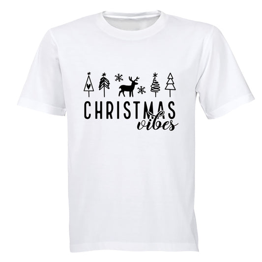 Christmas Vibes - Reindeer - Kids T-Shirt - BuyAbility South Africa