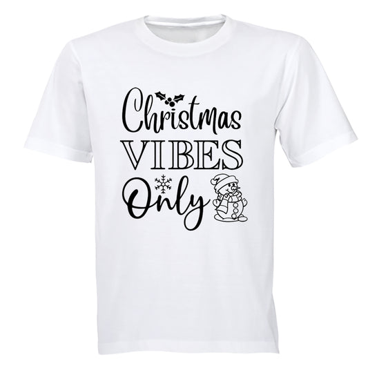 Christmas Vibes - Snowman - Adults - T-Shirt - BuyAbility South Africa