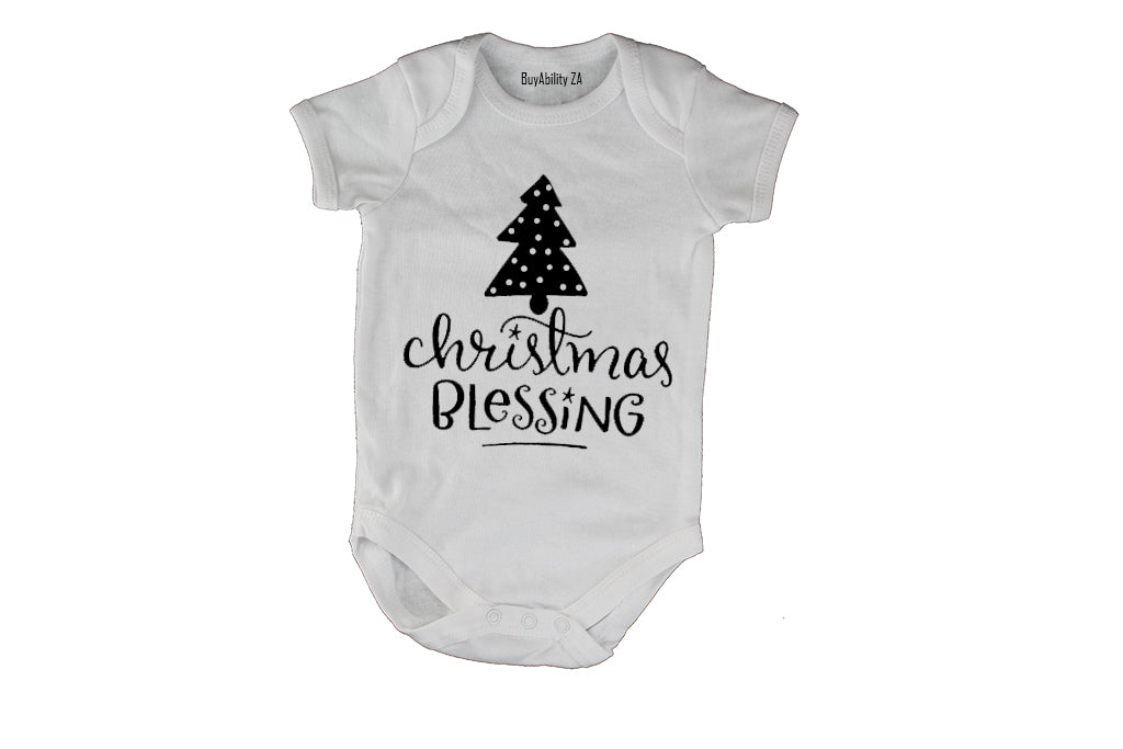 Christmas Blessing - Baby Grow