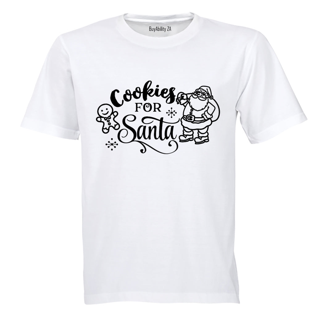 Christmas Cookies For Santa - Kids T-Shirt