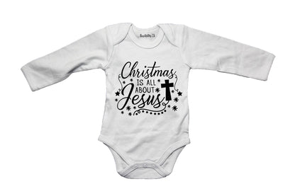 Christmas is All About Jesus - Baby Grow