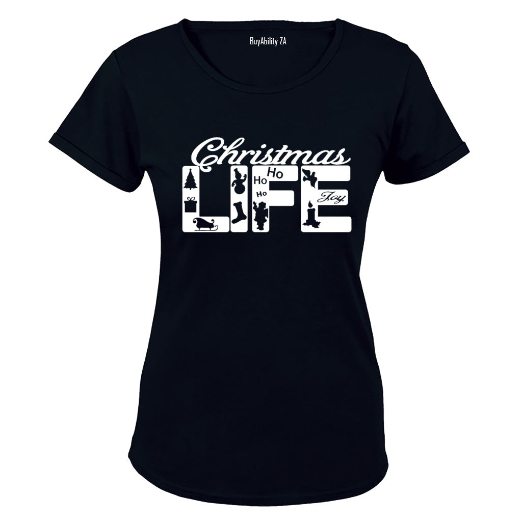 Christmas Life - Ladies - T-Shirt