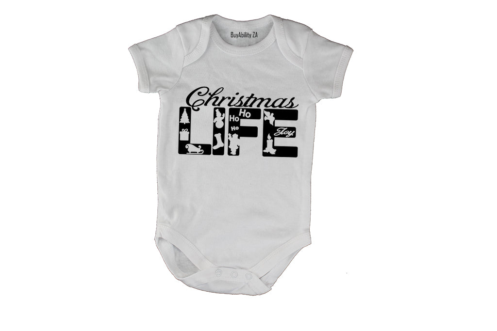 Christmas Life - Baby Grow