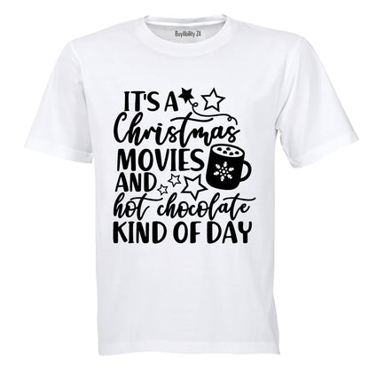 Christmas Movies and Hot Chocolate - Adults - T-Shirt