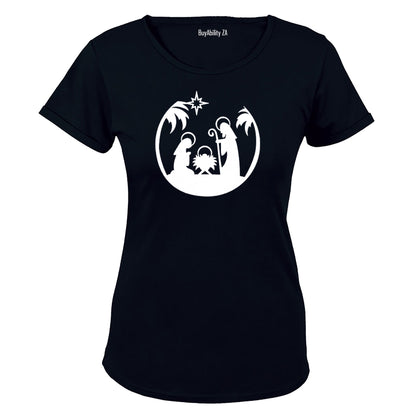 Christmas Nativity - Ladies - T-Shirt - BuyAbility