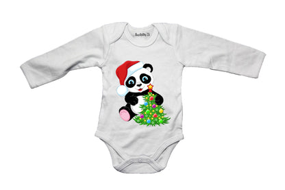 Christmas Panda - Baby Grow
