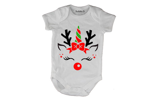 Christmas Reindeer - Baby Grow