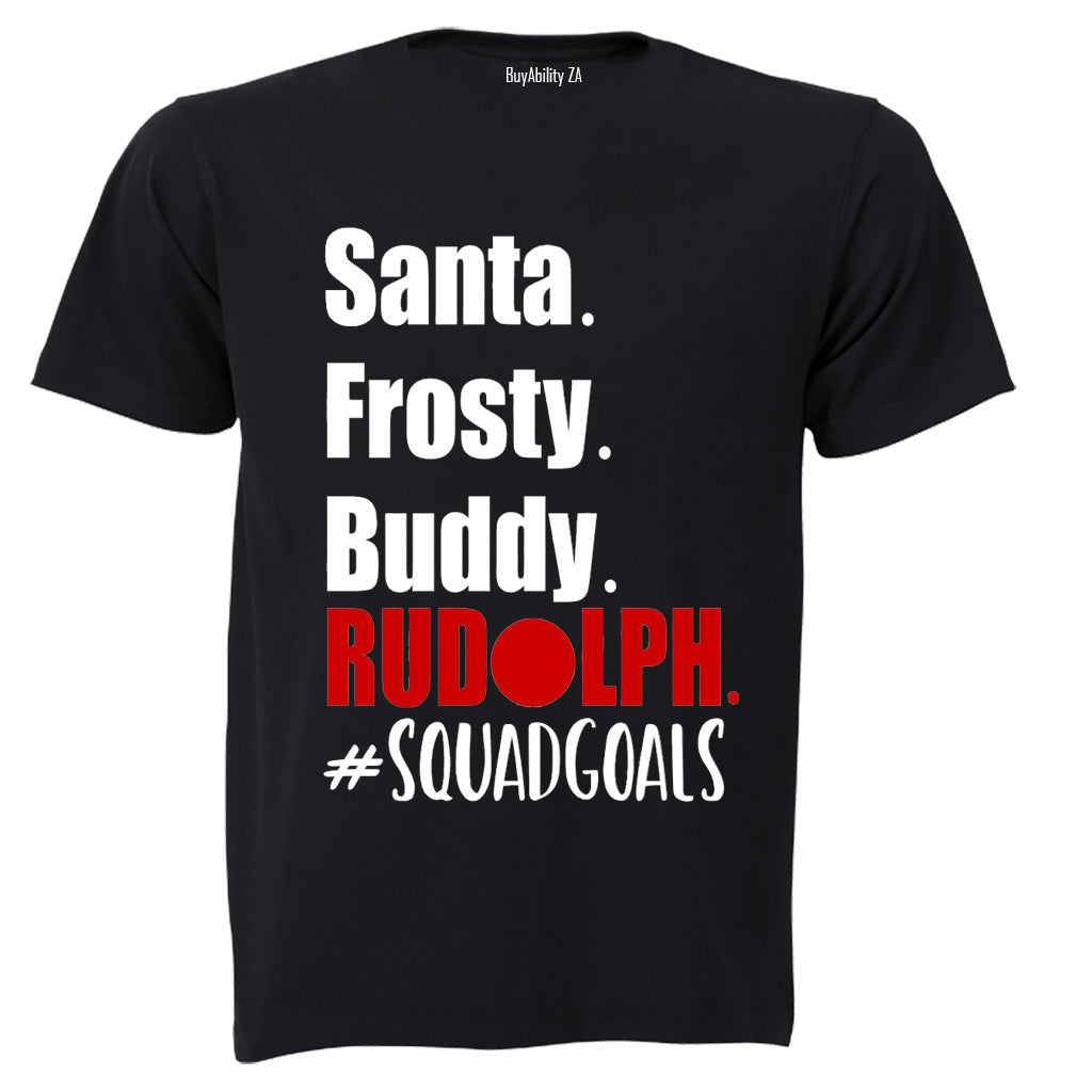 Christmas Squad Goals - Kids T-Shirt - BuyAbility