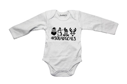 Christmas Squad Goals - Baby Grow