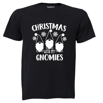 Christmas with my Gnomies - Adults - T-Shirt