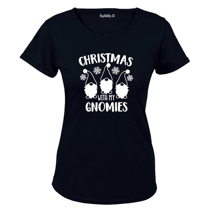 Christmas with my Gnomies - Ladies - T-Shirt
