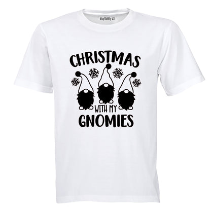 Christmas with my Gnomies - Kids T-Shirt
