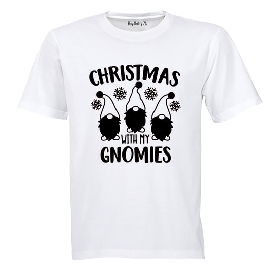 Christmas with my Gnomies - Kids T-Shirt
