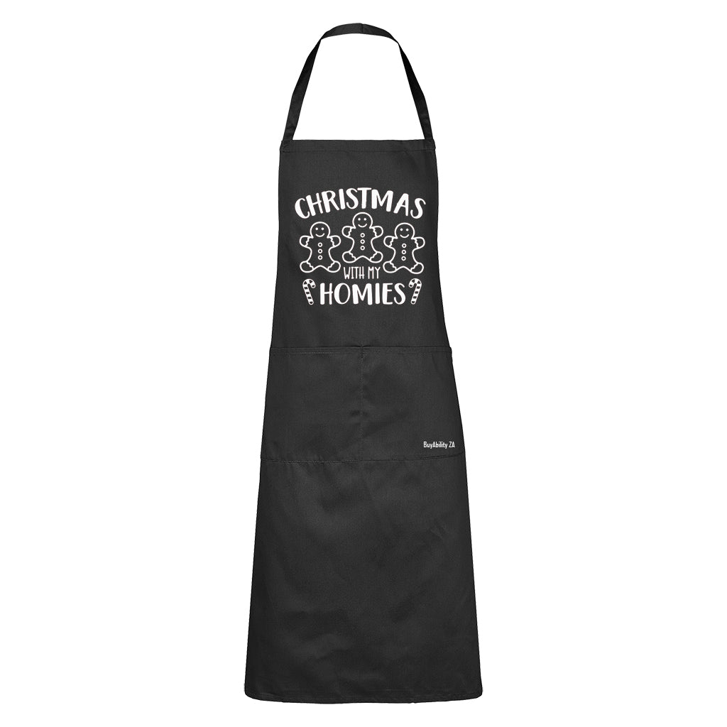 Christmas with my Homies - Cookie - Apron