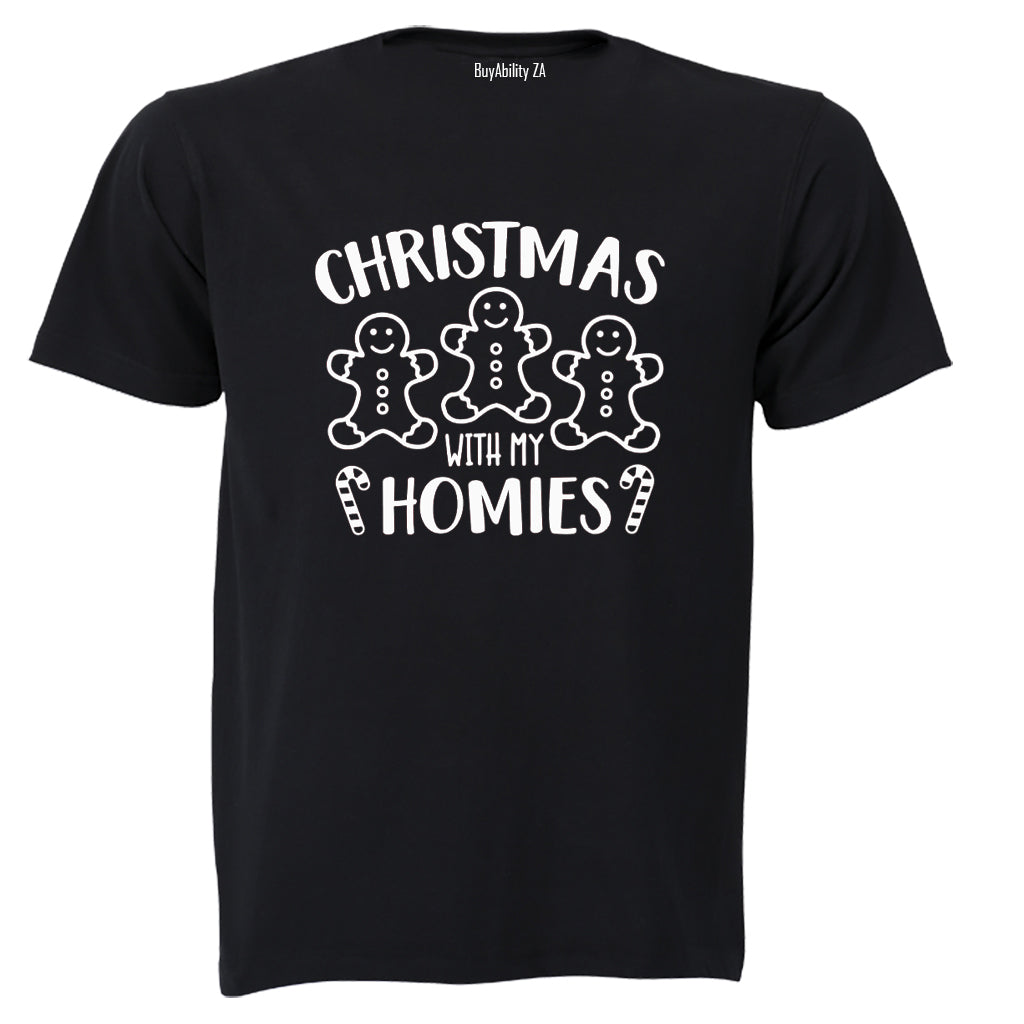 Christmas with my Homies - Cookie - Kids T-Shirt