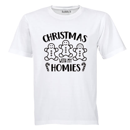 Christmas with my Homies - Cookie - Kids T-Shirt