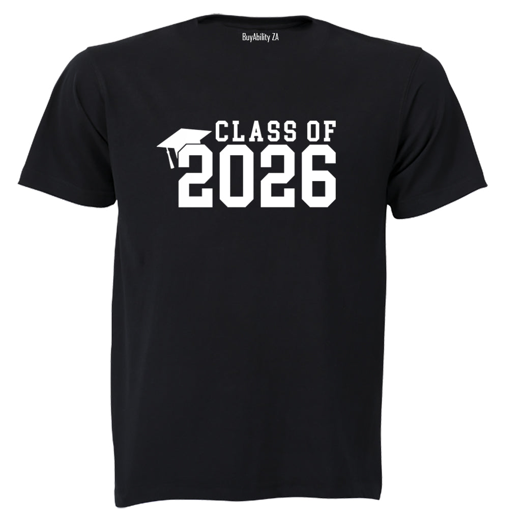 Class of 2026 Graduation - Adults - T-Shirt - BuyAbility South Africa