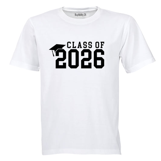 Class of 2026 Graduation - Adults - T-Shirt - BuyAbility South Africa