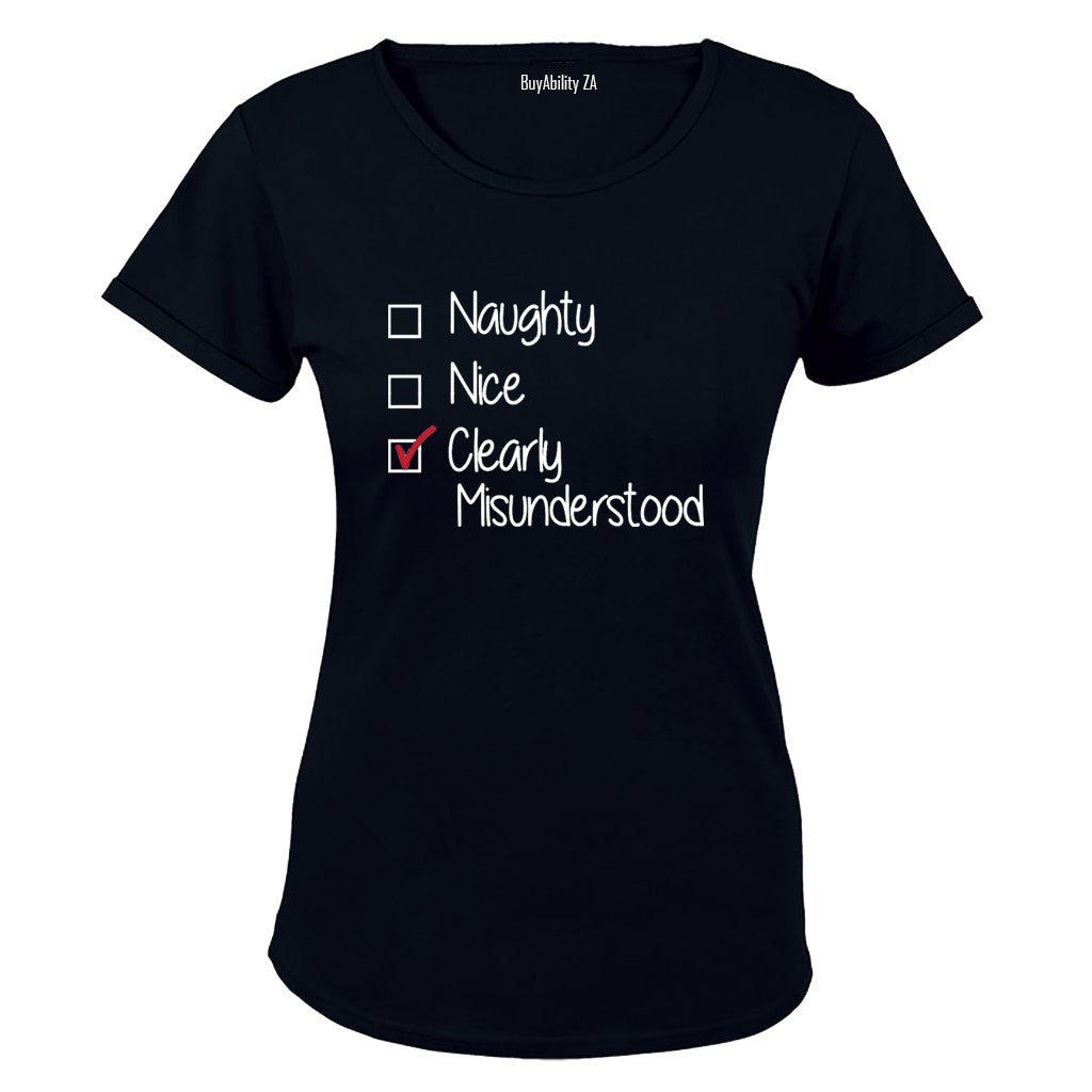 Clearly Misunderstood - Christmas - Ladies - T-Shirt
